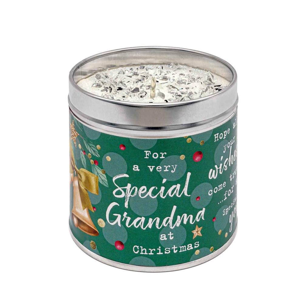 Best Kept Secrets Special Grandma Festive Tin Candle £8.99